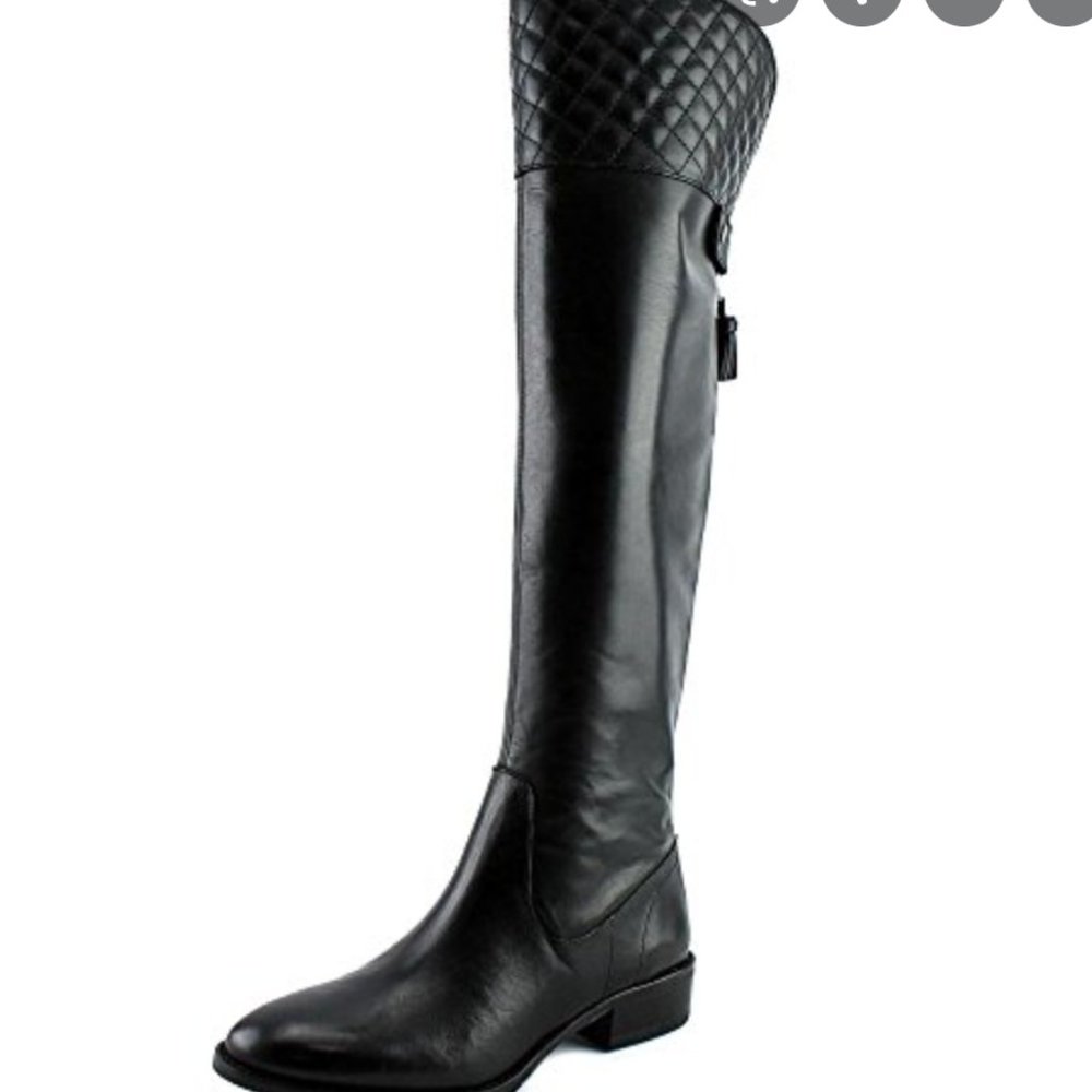 NIB VINCE CAMUTO Soreen Tall Quilted Boots